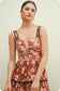 Chasen Quilted Midi Dress