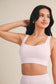 Contrast Thread Sports Bra