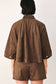 Espresso Suede Top