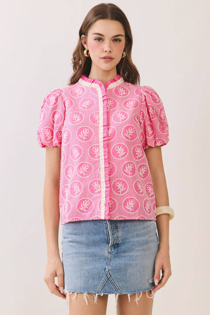 Bliss Printed Top