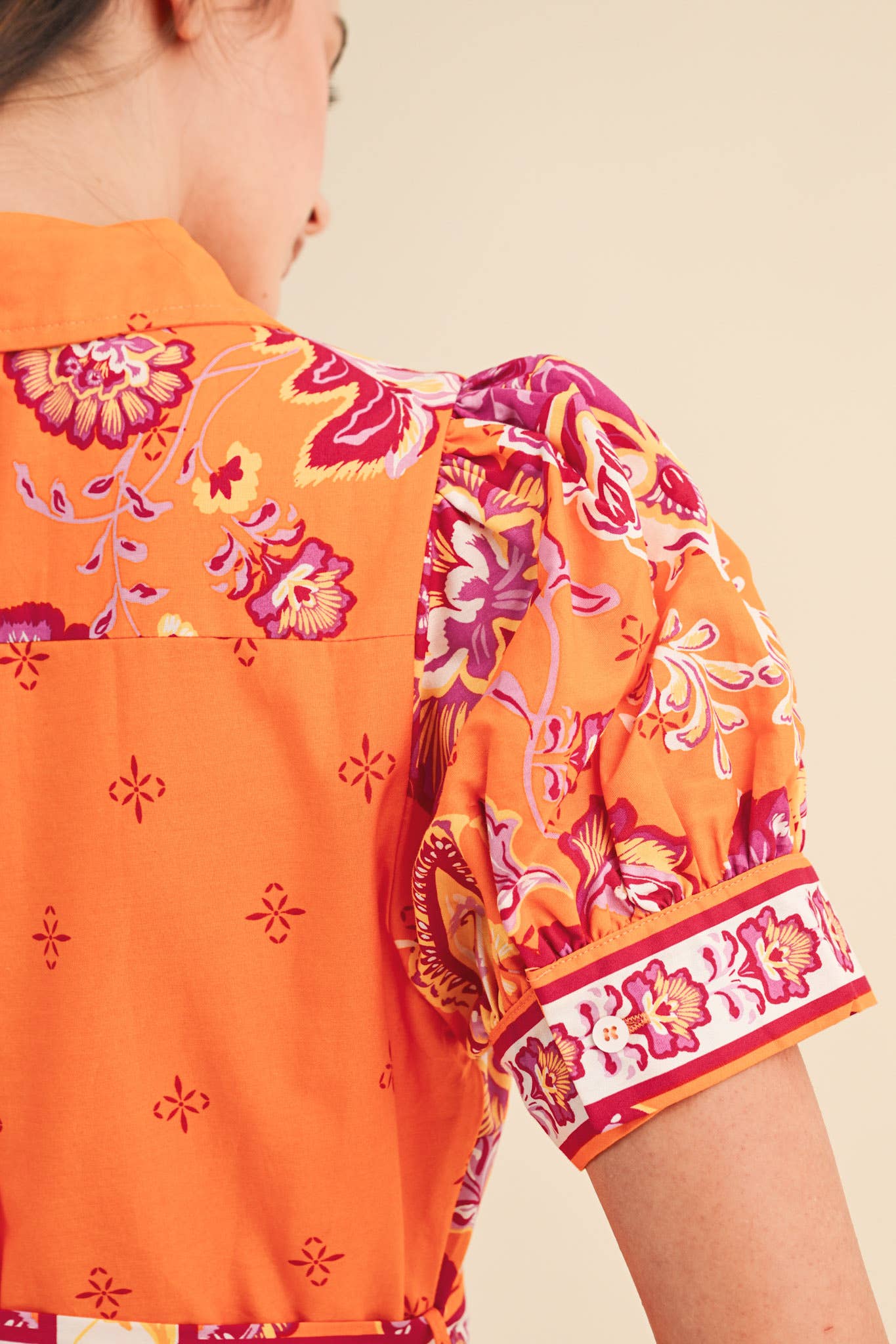 Remi Paisley Belted Dress