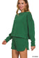 Fleece Long Sleeve & Shorts Set