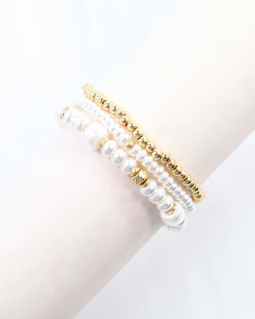 Devin Beaded Stretch Bracelet Set