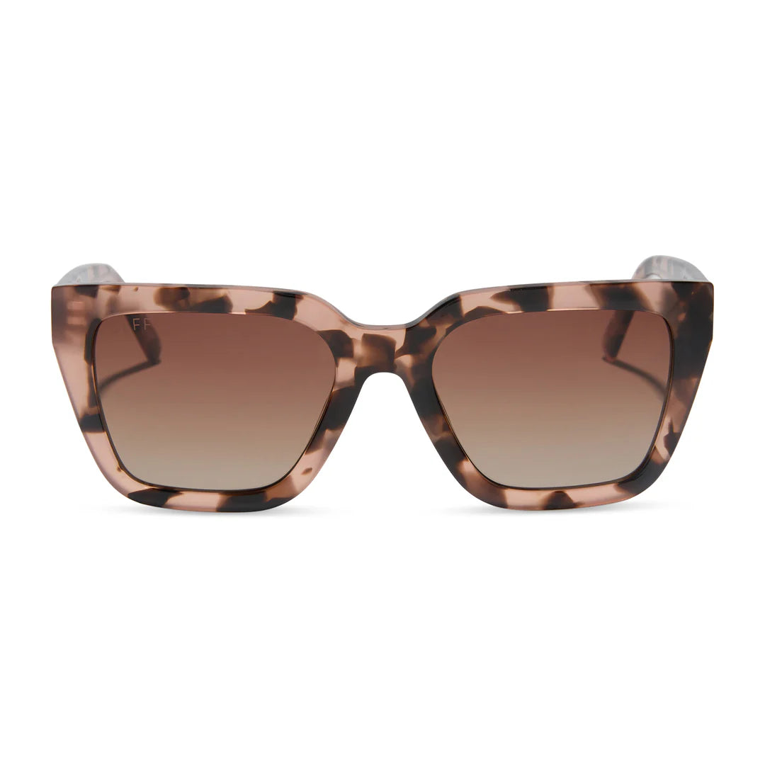 Amara Himalayan Diff Sunglasses - Brown Tortoise
