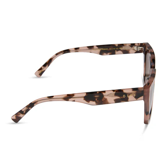 Amara Himalayan Diff Sunglasses - Brown Tortoise