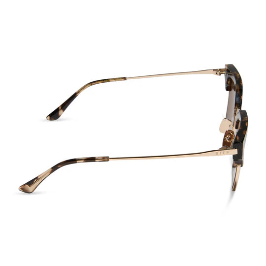 Capri Diff Sunglasses - Espresso Tortoise
