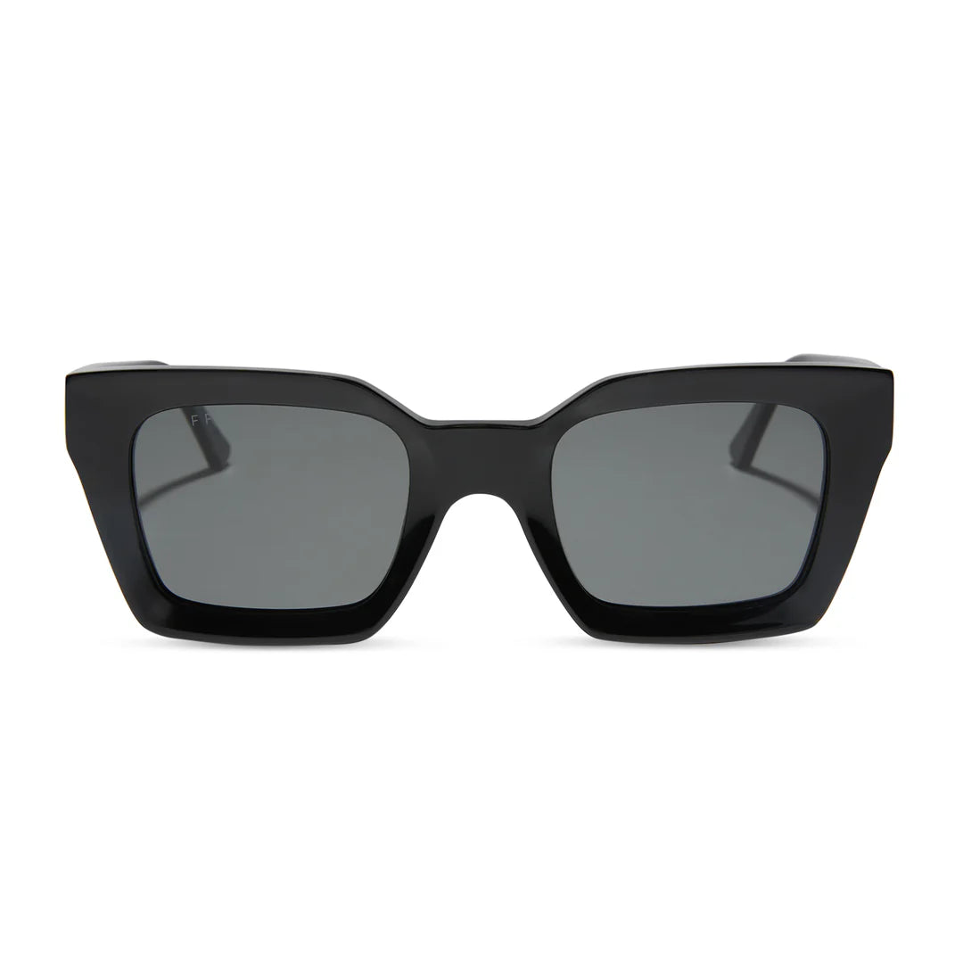 Greer Diff Sunglasses - Black/Grey