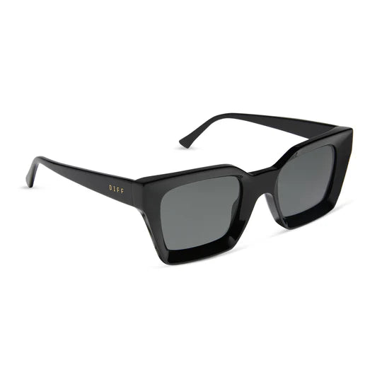 Greer Diff Sunglasses - Black/Grey
