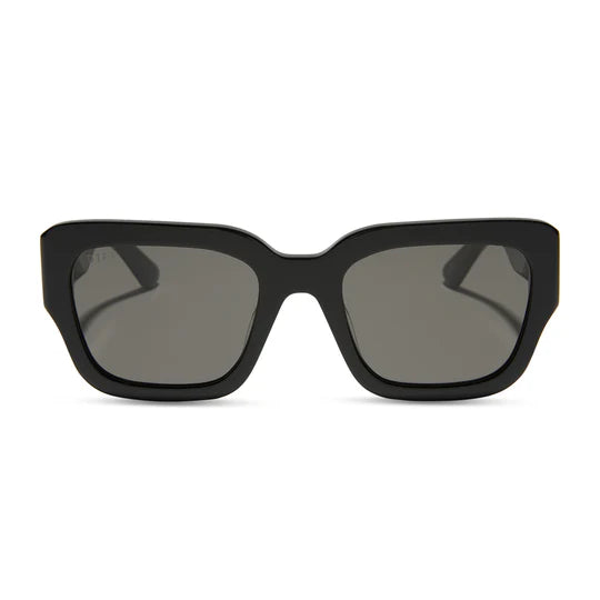 Loren Diff Sunglasses - Black + Grey