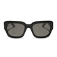 Loren Diff Sunglasses - Black + Grey