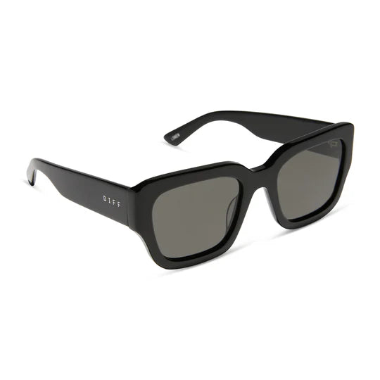 Loren Diff Sunglasses - Black + Grey