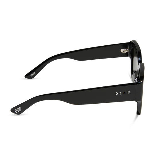 Loren Diff Sunglasses - Black + Grey