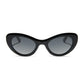 Zaria Diff Sunglasses - Black/Grey