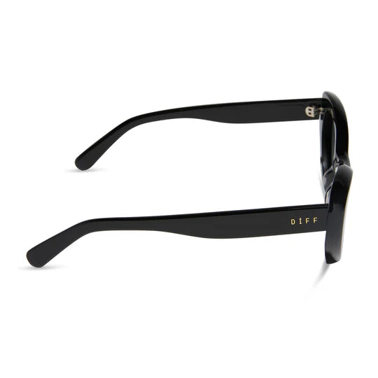Zaria Diff Sunglasses - Black/Grey