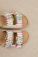 Tatum Multicolor Sandals