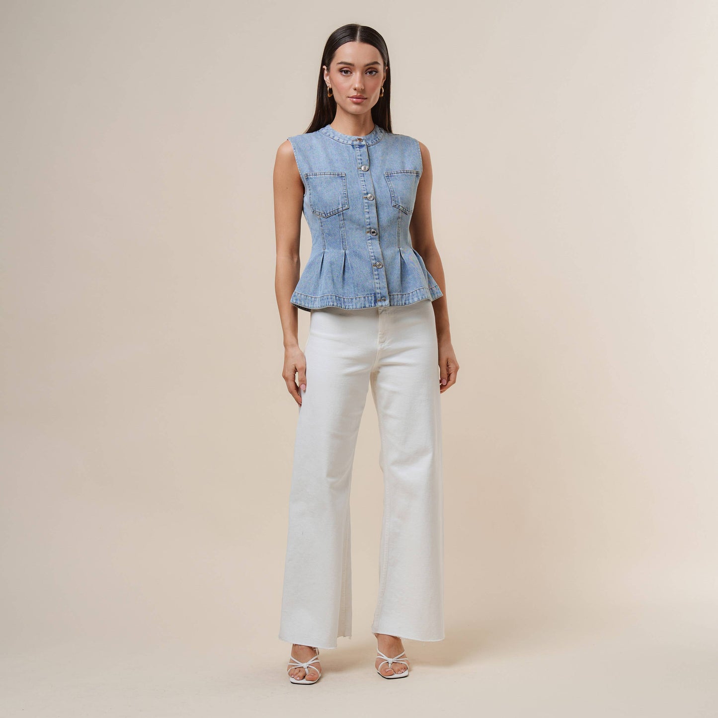 Kymber Denim Vest