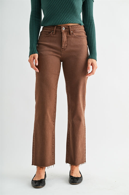 Tobacco Brown Denim