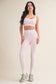 Contrast Thread Sports Bra