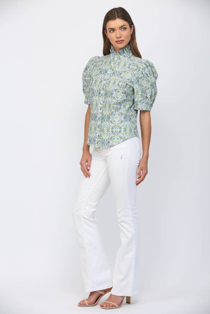 Indie Ruffle Top
