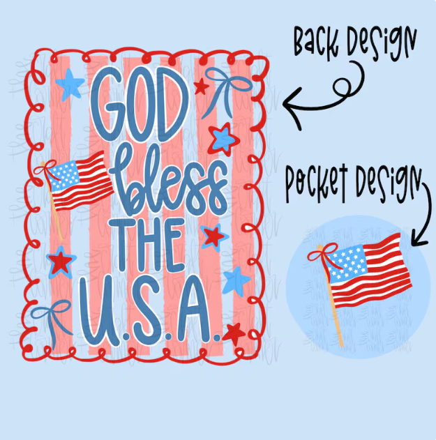 God Bless the USA Tee
