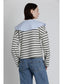Ona Oversized Collar Polo Shirt