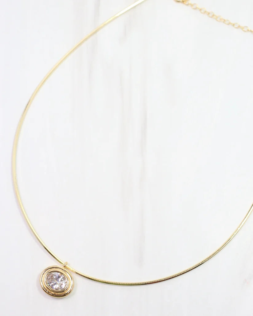 Ensley CZ Chain Necklace