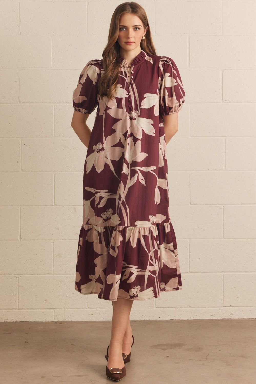 Brandie Floral Maxi Dress
