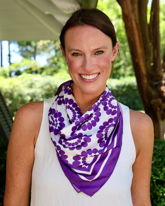 Lucy Floral Scarf Medium