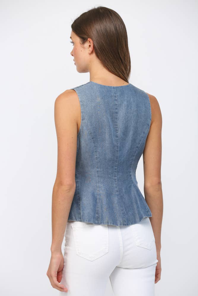 Laguna Peplum Top