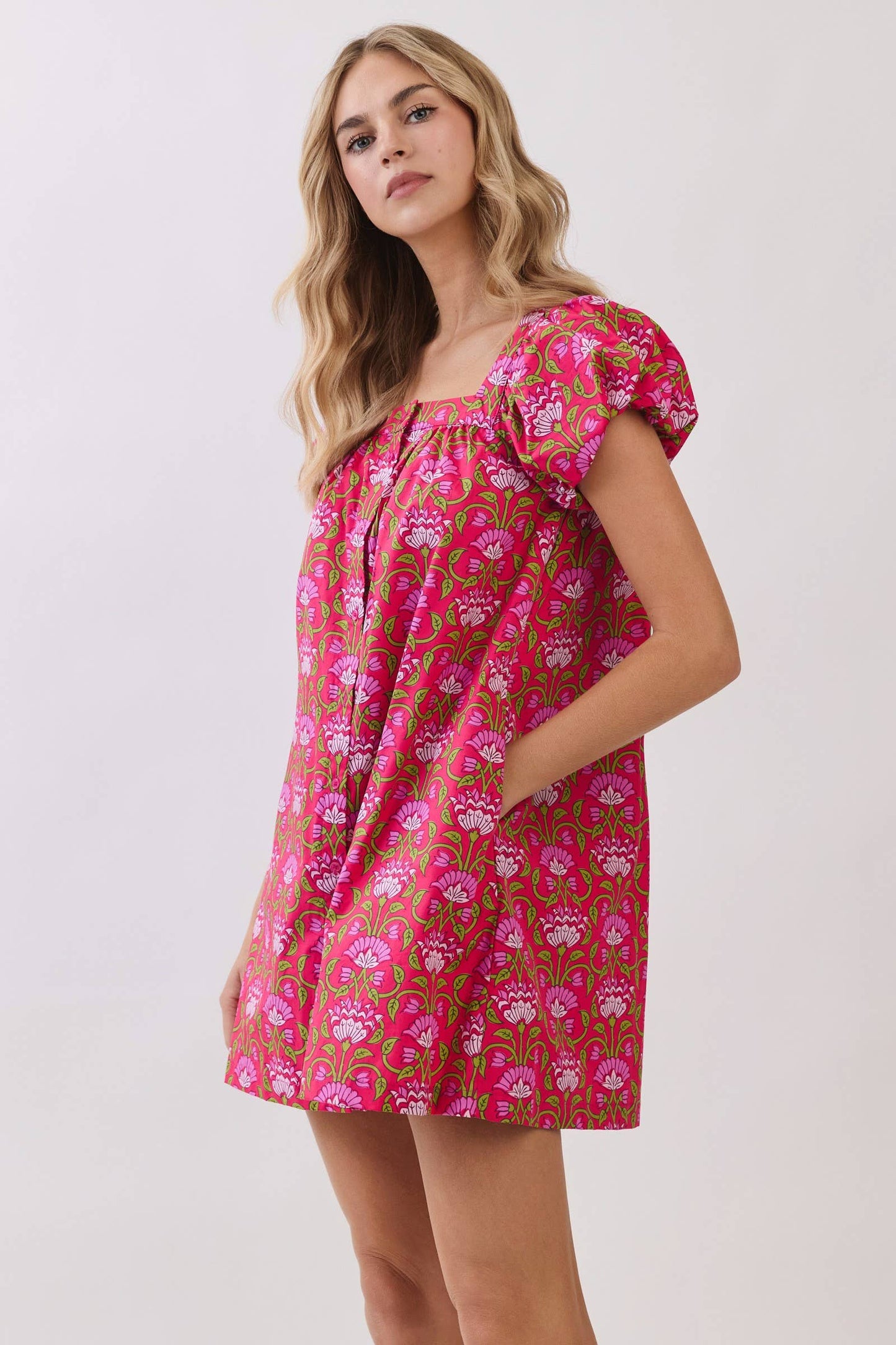 Cosette Floral Printed Dress