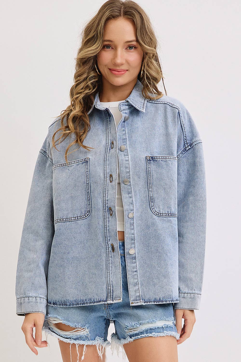 Washed Denim Jacket