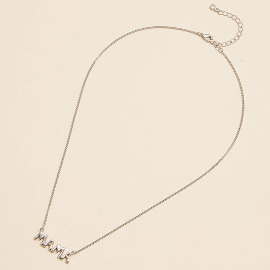 Bubble "MAMA" Necklace