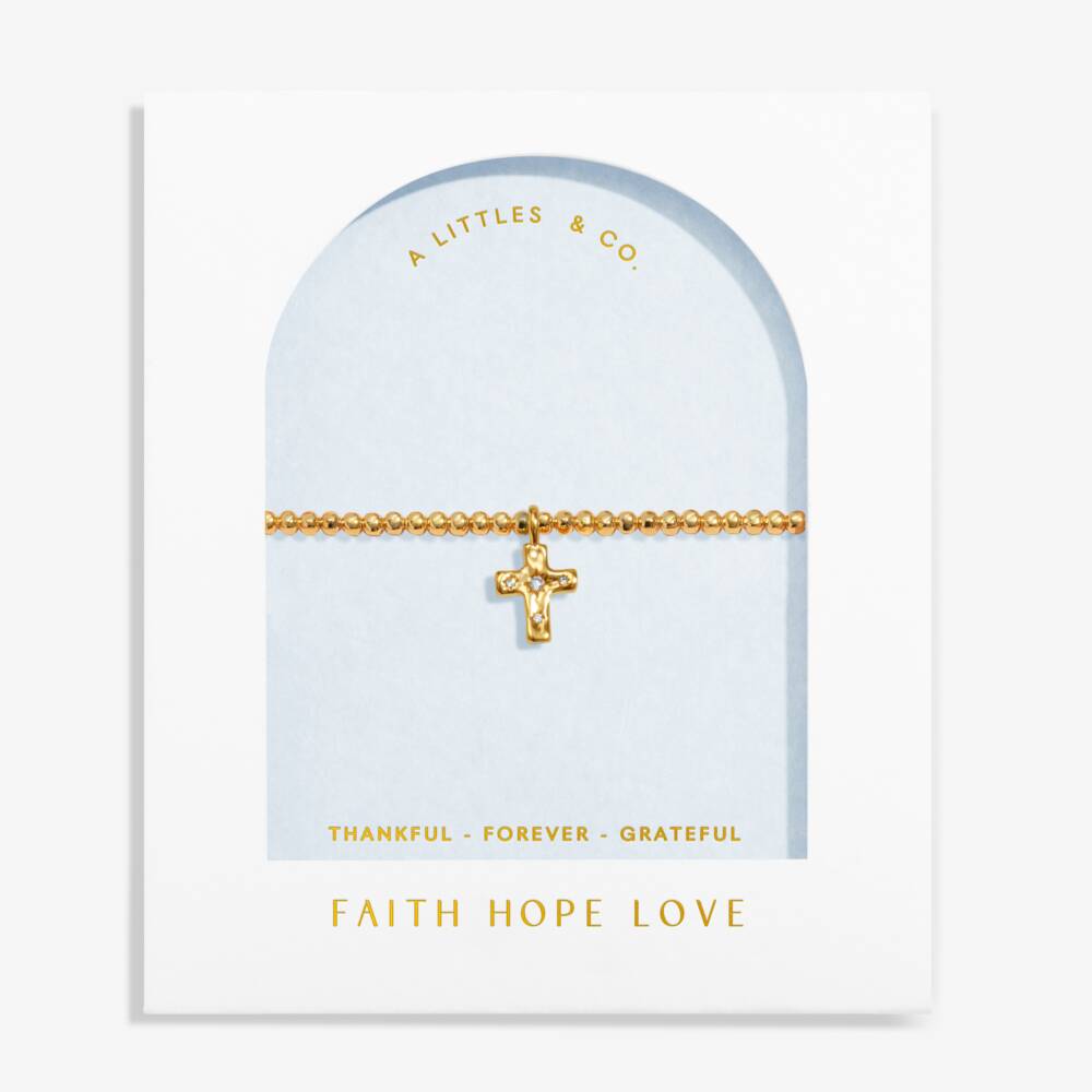 A Little Faith Hope & Love Bracelet