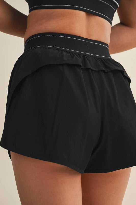 Shorts with Elastic Waistband