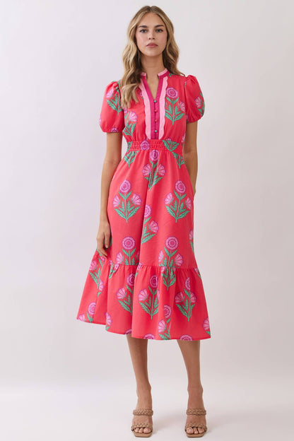 Verona Floral Midi