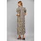 Leanna Leopard Midi Dress
