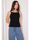 Rally Ribbed Knit Sweater Tank