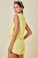 June Embroidered Scalloped Top & Short Set
