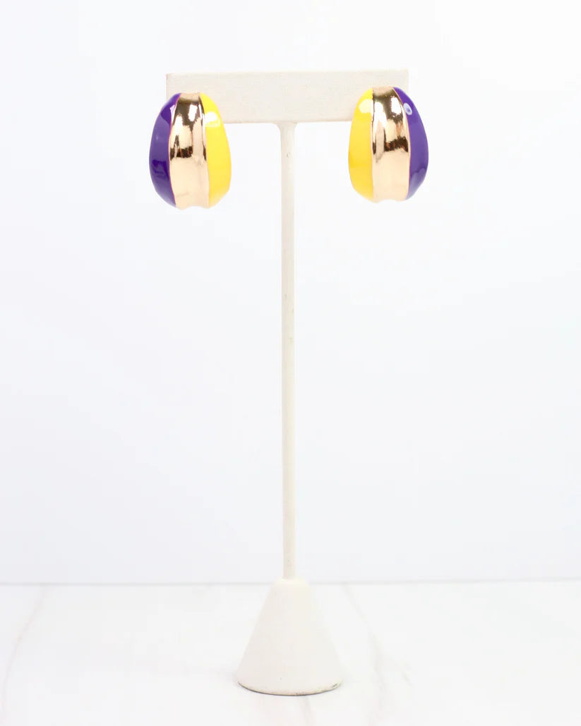 Penney Hoop Gameday Earrings