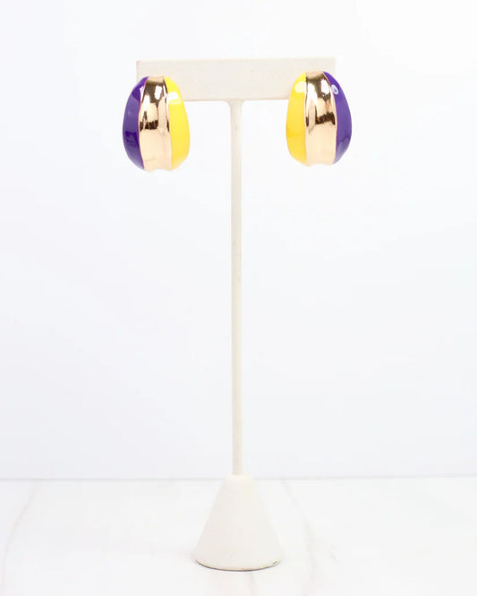 Penney Hoop Gameday Earrings