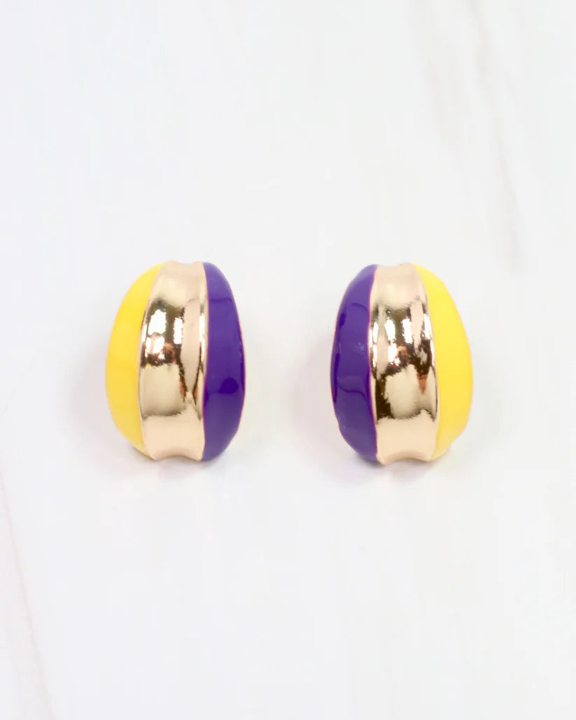 Penney Hoop Gameday Earrings