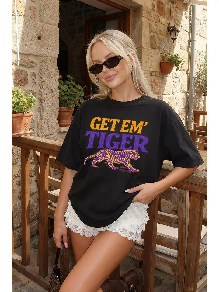 Grace Get Em' Tiger Tee