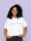 Glenda Gameday Embroidered Top