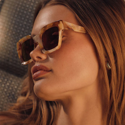 Greer Gilded Tort Diff Sunglasses