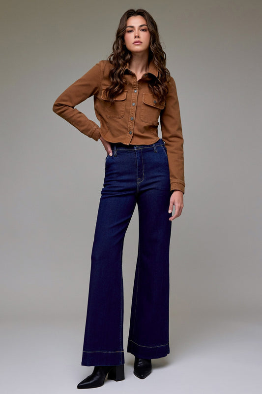 Raven Trouser Flares