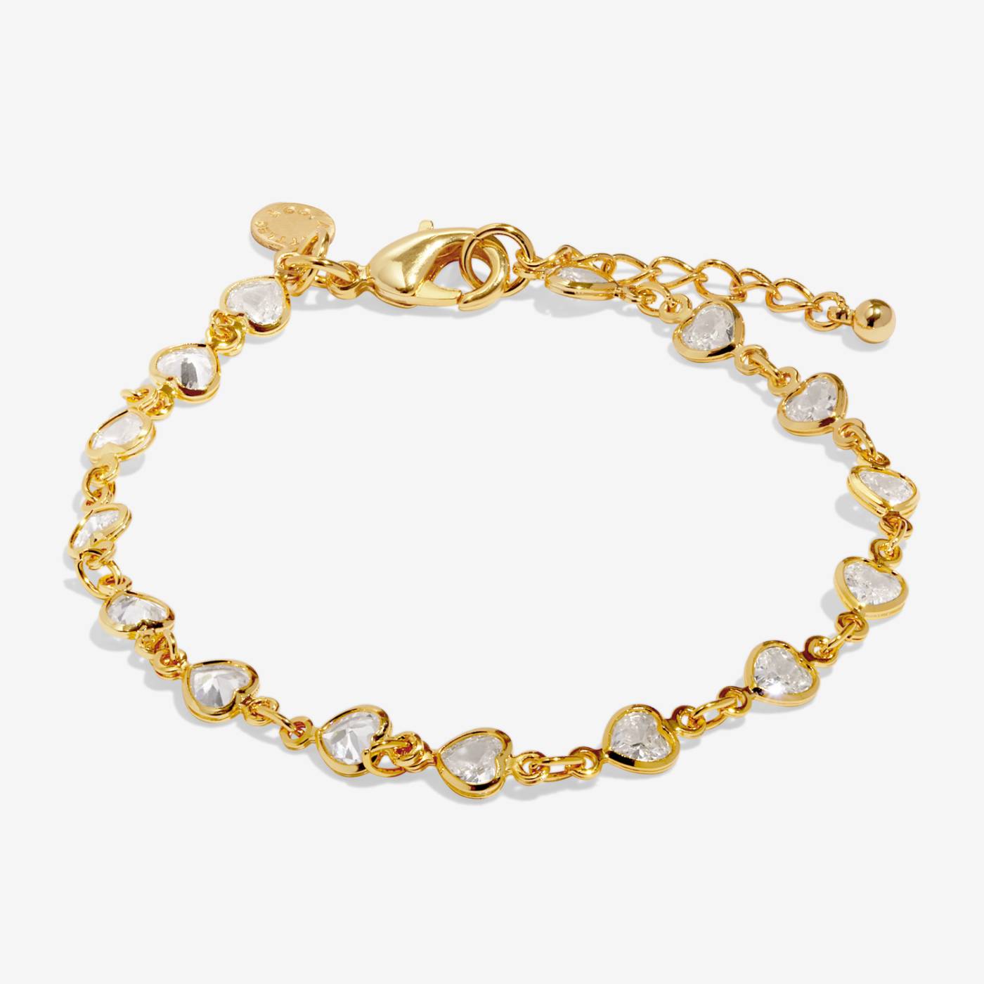 Heart Tennis Bracelet