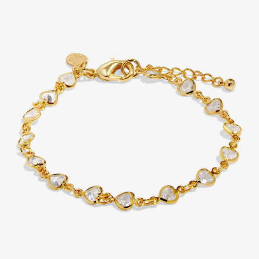 Heart Tennis Bracelet