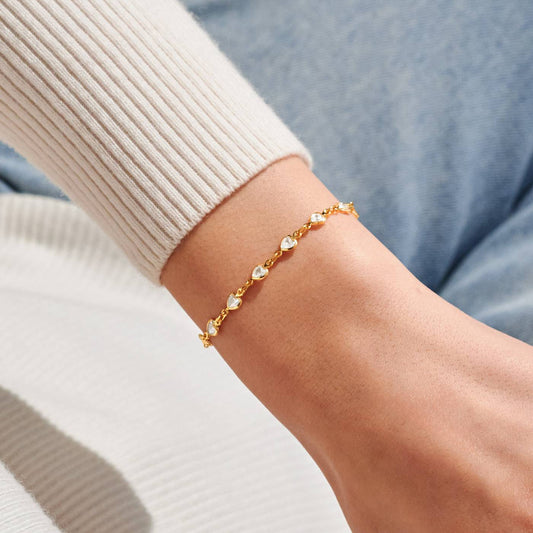 Heart Tennis Bracelet