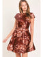 Mikayla Floral Belted Dress