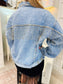 Rhinestone Denim Jacket